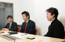 【左】高橋 智仁 氏【中】山田 剛 氏【右】中野 利昭 氏