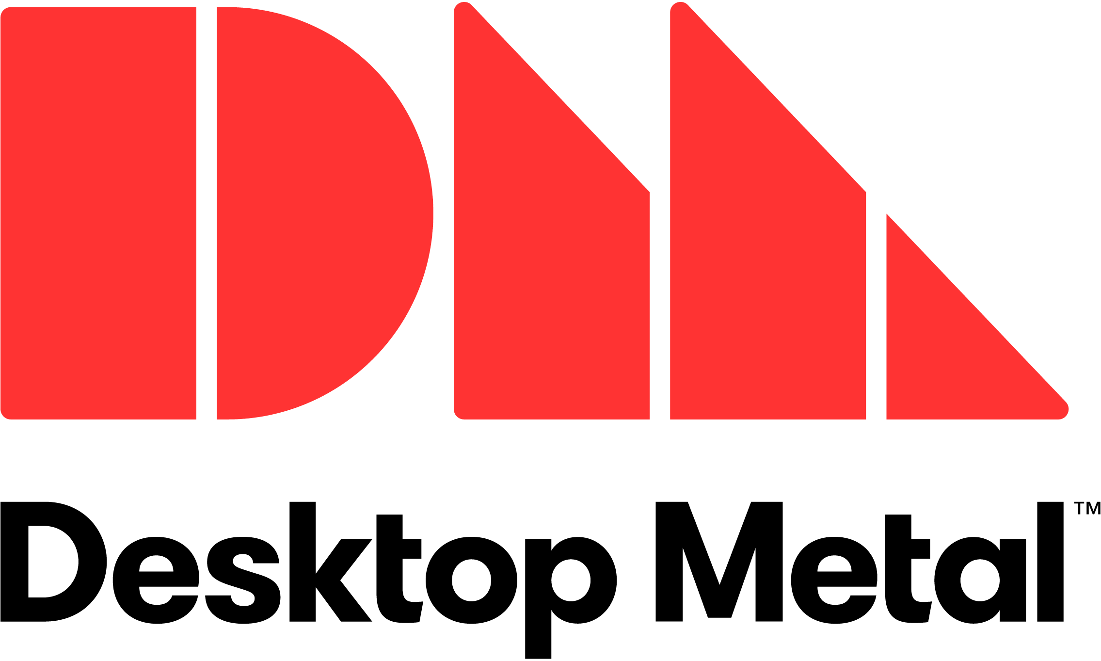 Desktop Metal(デスクトップメタル）社のロゴ