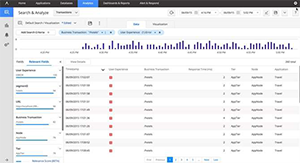 Search & Analyze画面2