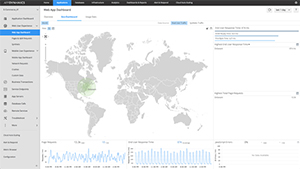 Web App Dashboard画面