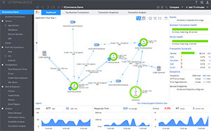 Application Flow Map画面