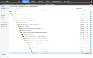 Call Graph-Call Drill Down画面