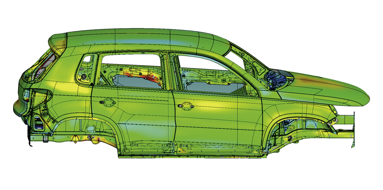 自動化された広範囲3Dスキャン