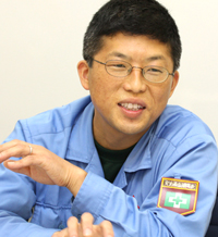 ブレード・燃焼器製造部 原口 英剛氏