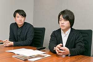 (左)川岸 昇 氏 (右)藤 貴彰 氏