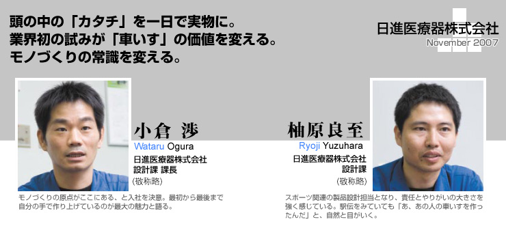 日進医療器株式会社 導入事例