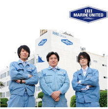 アイ・エイチ・アイ マリンユナイテッド (左)杉山 靖尭氏(中)溝川 秀和氏(右)澤野 光海氏