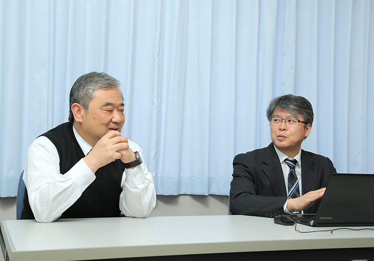左)金野 雅章 氏 / 右)齊藤 克英 氏