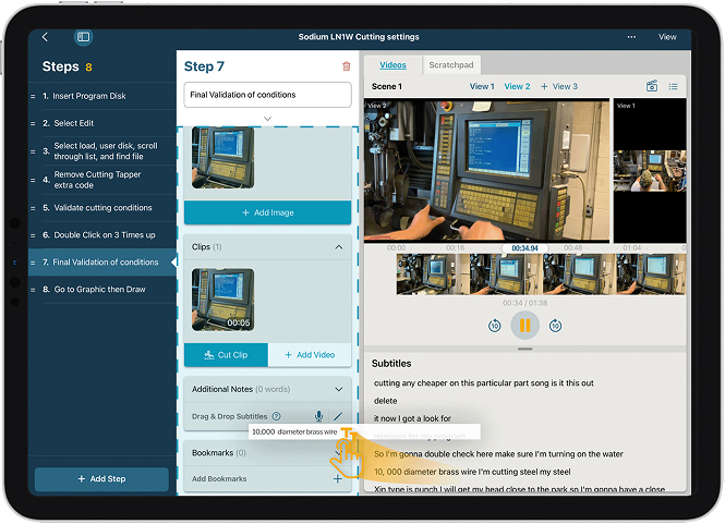 AIで作業手順を構成