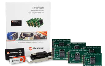TimeFlash MEMS オシレータ フィールド プログラミング キット