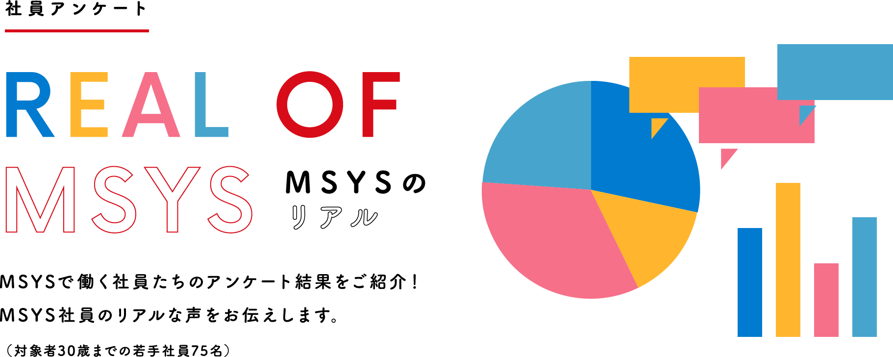 社員アンケート REAL OF MSYS MSYSのリアル