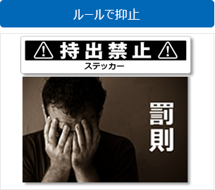 ルールで抑止