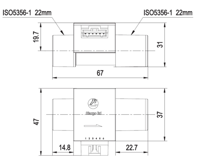 FS6122シリーズマスフローセンサ | MEMSフローセンサ（Siargo, Ltd
